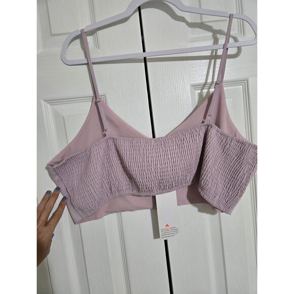 GeeGee 2xl women's lavender crop top new with tags - Picture 2 of 8